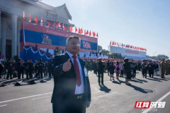 老挝建国50周年庆典 多位湘商代表受邀观礼