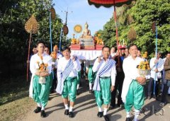 老挝万象省三色佛被认定为国家级文物 助力文化